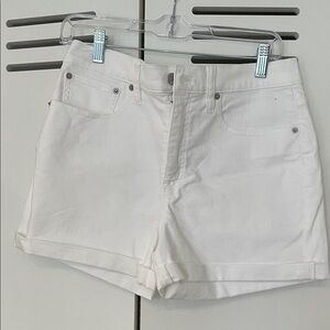 J. Crew Factory Women's White Jean Shorts